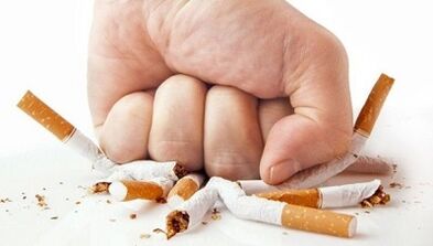 Denial of nicotine as a way to restore post -50 efficiency