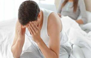 A man has potency problems